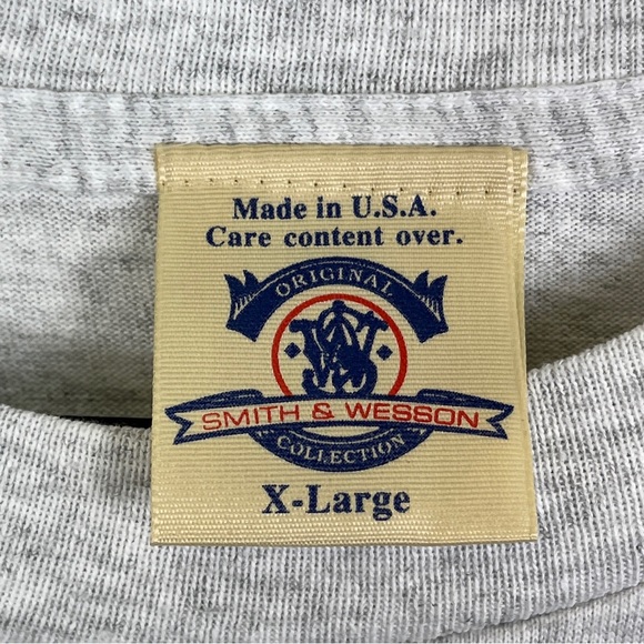 Vintage Smith & Wesson American Tradition TShirt Sz XL 2nd Amendment Guns - Picture 4 of 9